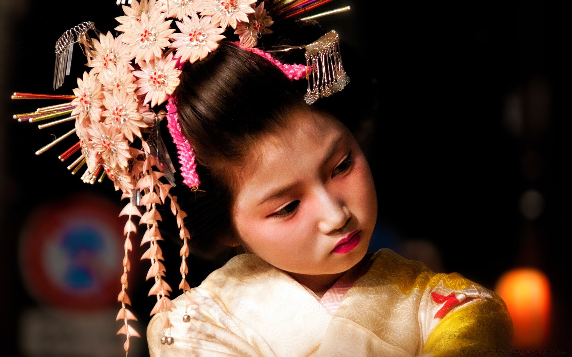 asien festival allein tragen porträt religion kind erwachsener mädchen anzug frau schleier musik band