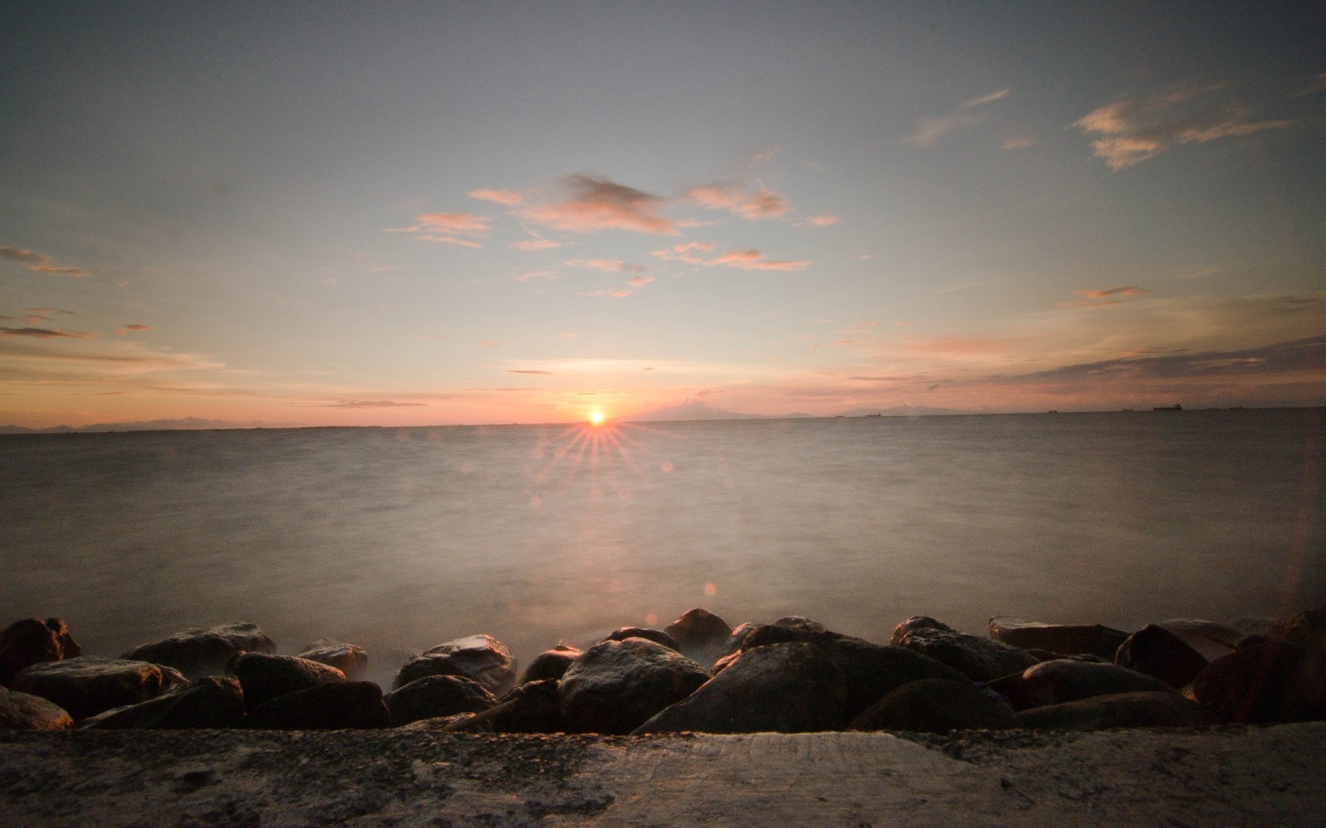 asie coucher de soleil eau aube plage mer soir océan soleil crépuscule mer paysage paysage beau temps