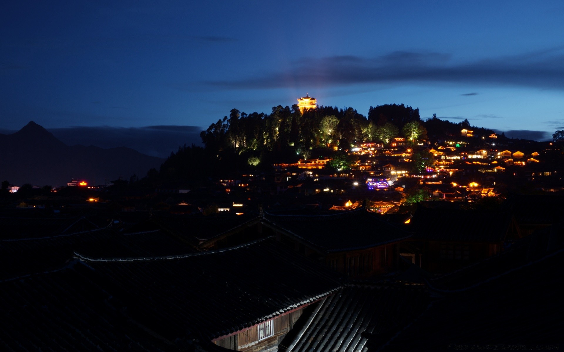 asia sunset evening city dusk travel dawn landscape water sky architecture light sea beach seashore cityscape tree mountain town