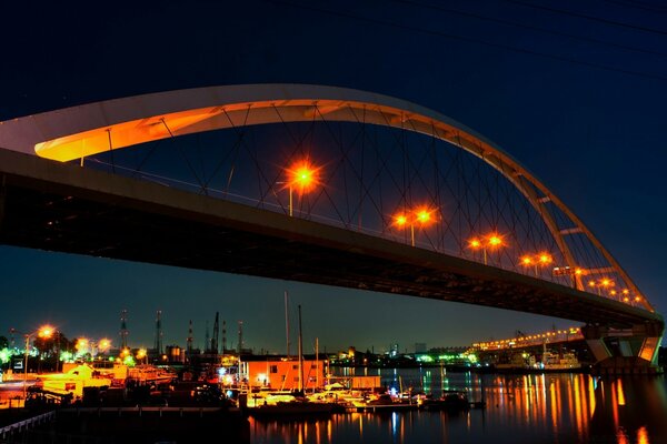 Desfrute de uma cidade noturna na Ásia