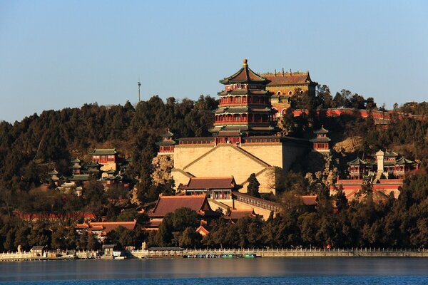 Die bemerkenswerte Architektur Asiens auf dem Wasser