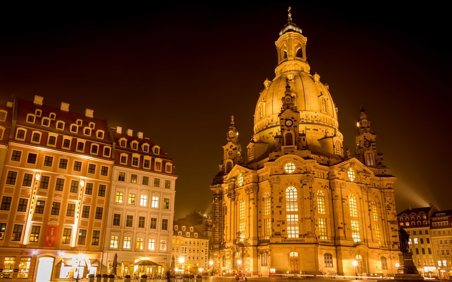 europe architecture travel city building illuminated dusk outdoors urban landmark evening sky cityscape