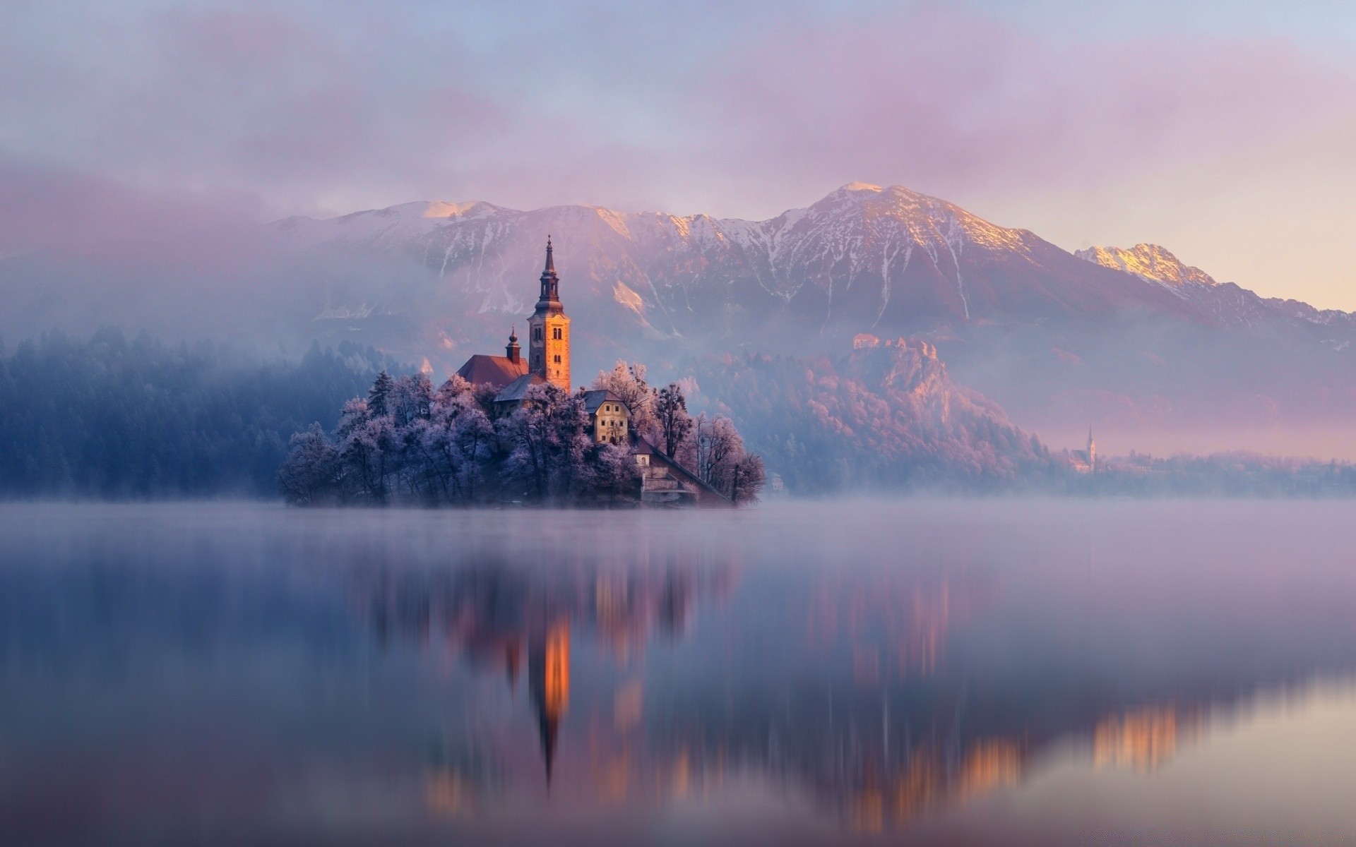 europa amanecer agua puesta de sol lago reflexión noche niebla crepúsculo viajes al aire libre paisaje niebla nieve montañas