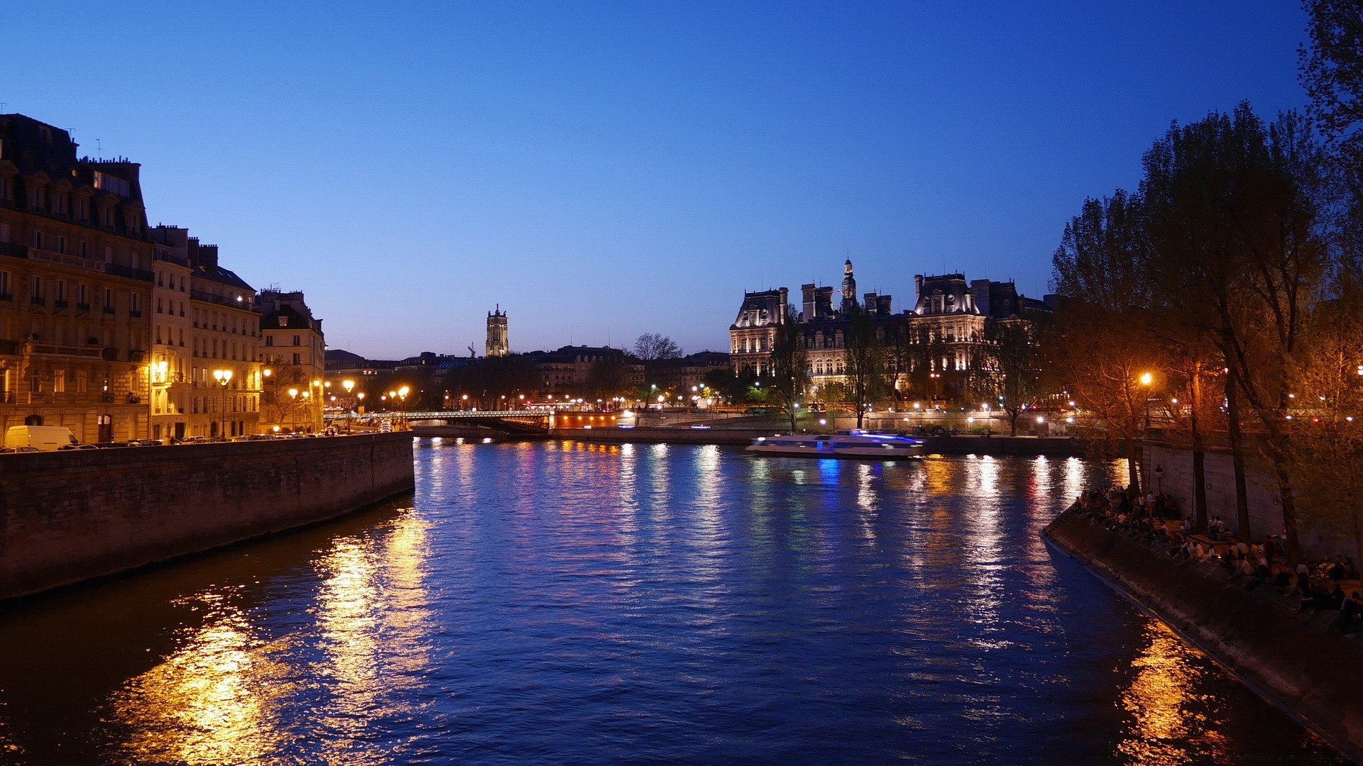 europe water architecture city river travel reflection dusk evening sunset outdoors bridge sky canal building cityscape