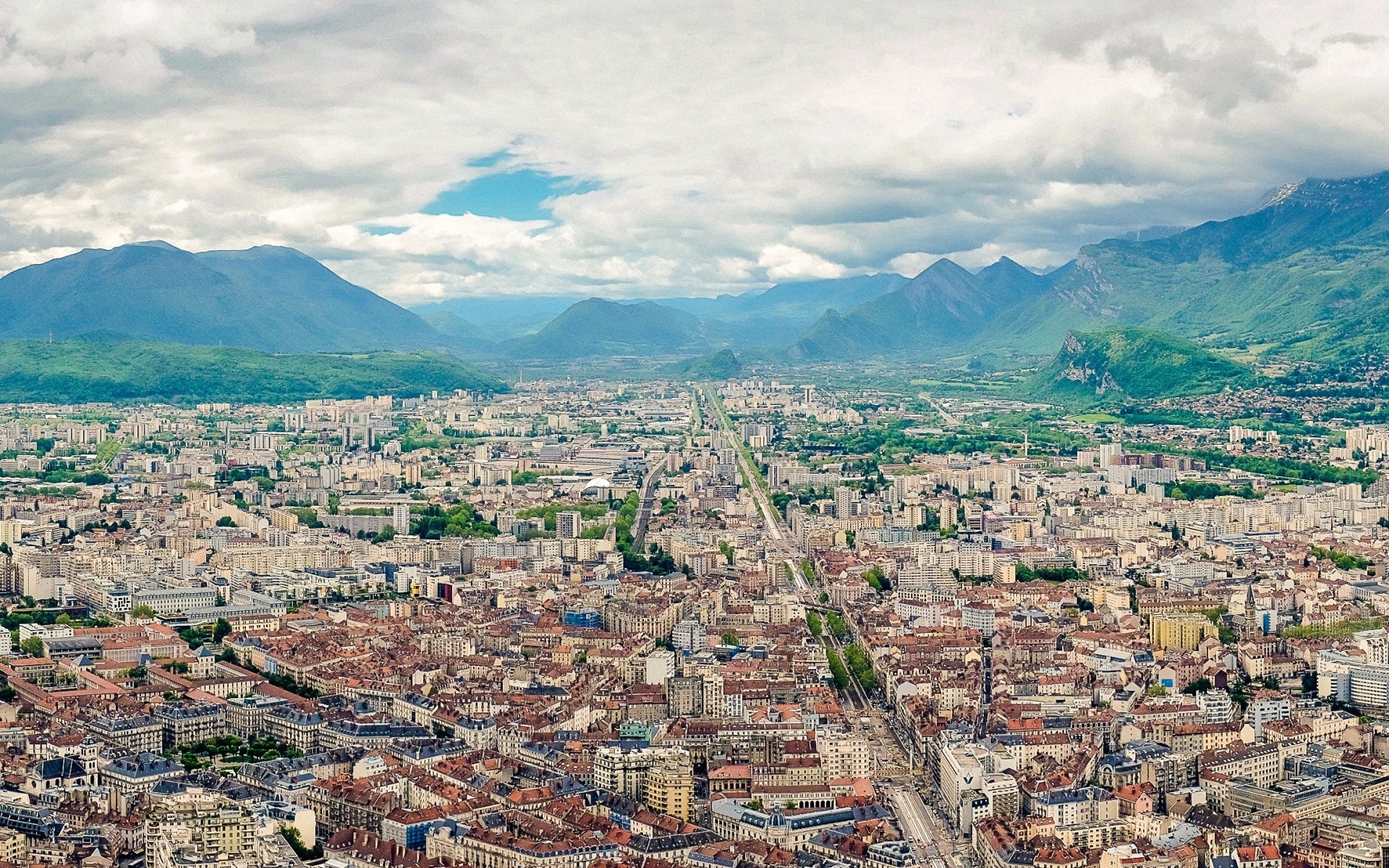 europe city town architecture cityscape travel house sight mountain landscape tourism roof panorama outdoors panoramic landmark building aerial urban sky