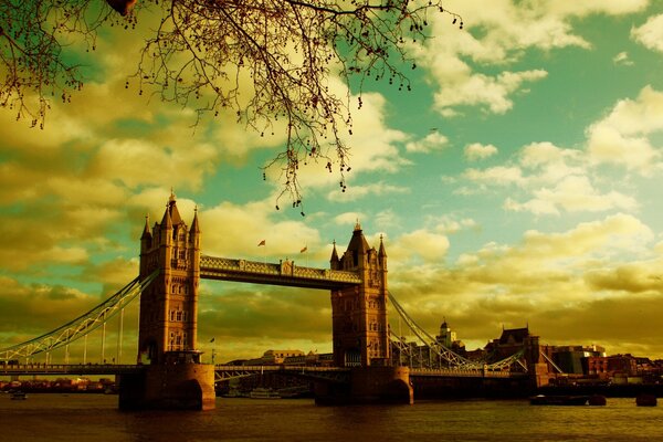 Voyage au coucher du soleil à Londres