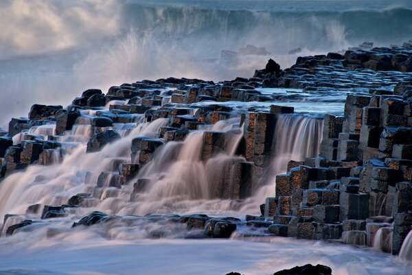 Landscape of European winter water