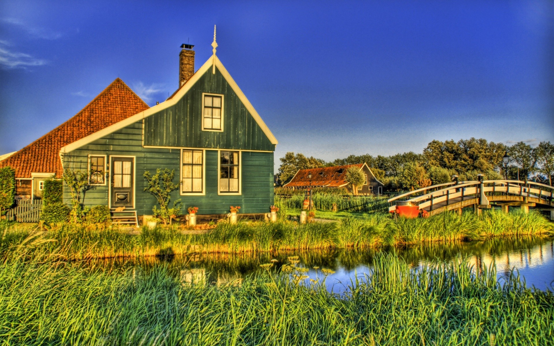 europa haus architektur himmel haus im freien zuhause sommer gras bungalow familie aus holz holz