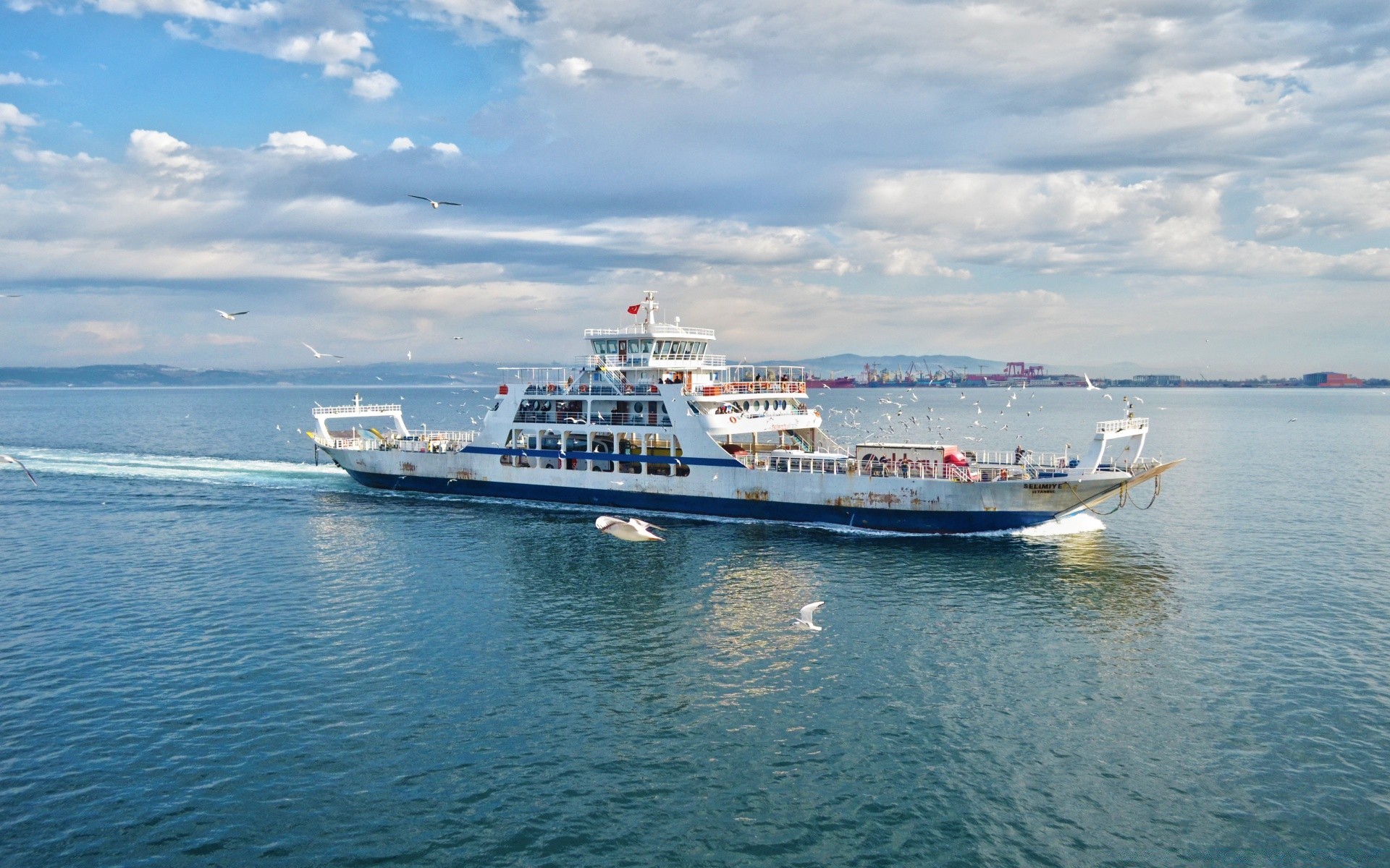 europa wasser meer wasserfahrzeug reisen transportsystem himmel schiff boot meer ozean im freien sommer auto hafen