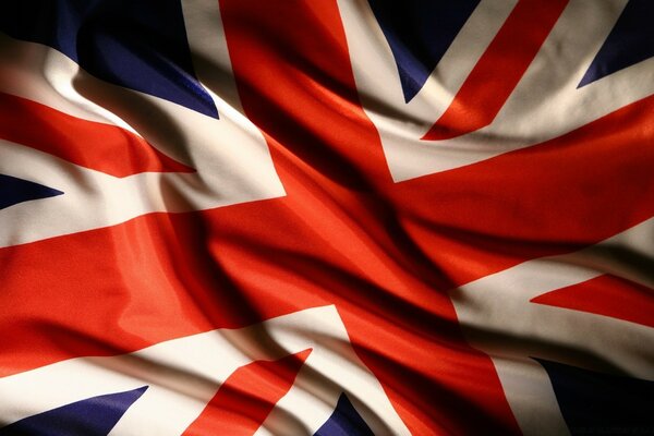 Flagge des britischen Empire im Wind