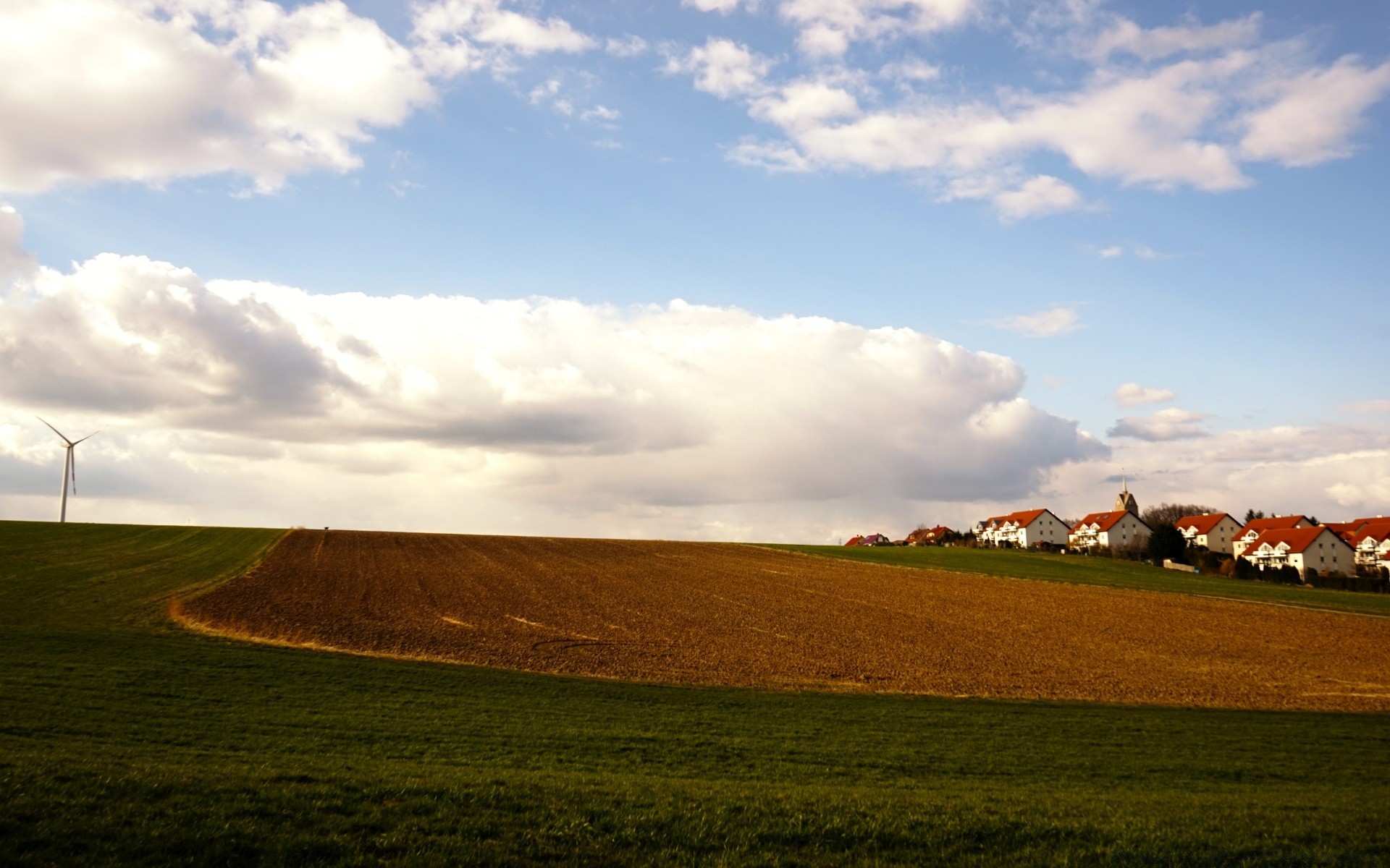 landscapes landscape agriculture farm sky field countryside cropland tree grass rural outdoors pasture sunset nature fall light dawn