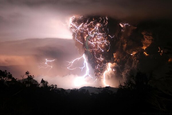 Orage dans un ciel agité