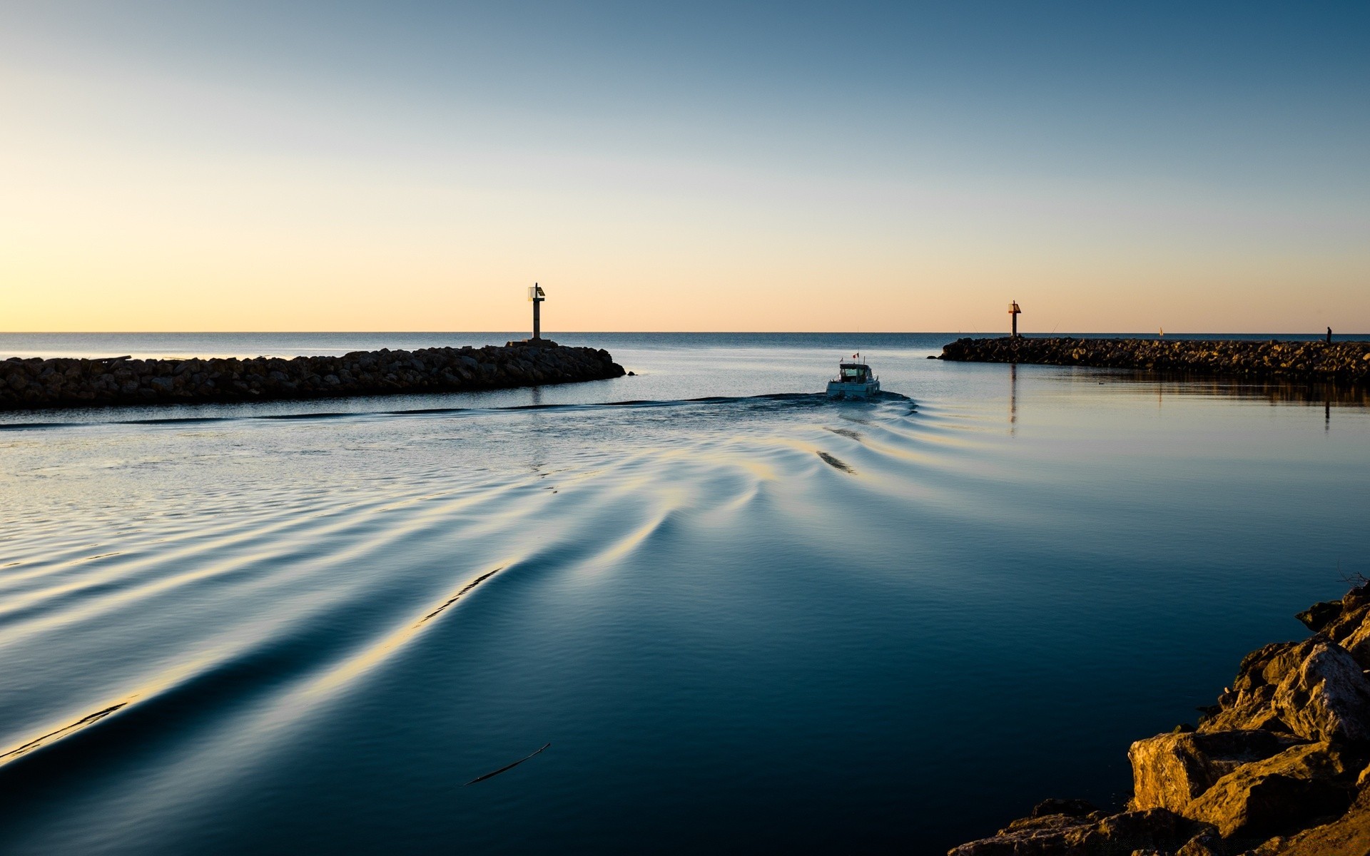 europe water sunset dawn sea reflection lake beach sky ocean dusk landscape travel evening sun seascape