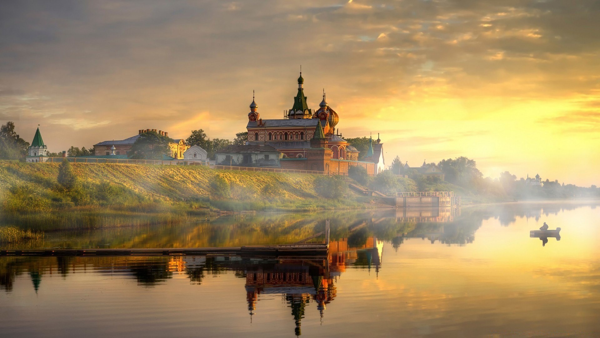 europe eau coucher de soleil aube rivière réflexion voyage architecture ciel crépuscule ville soir lac château à l extérieur maison