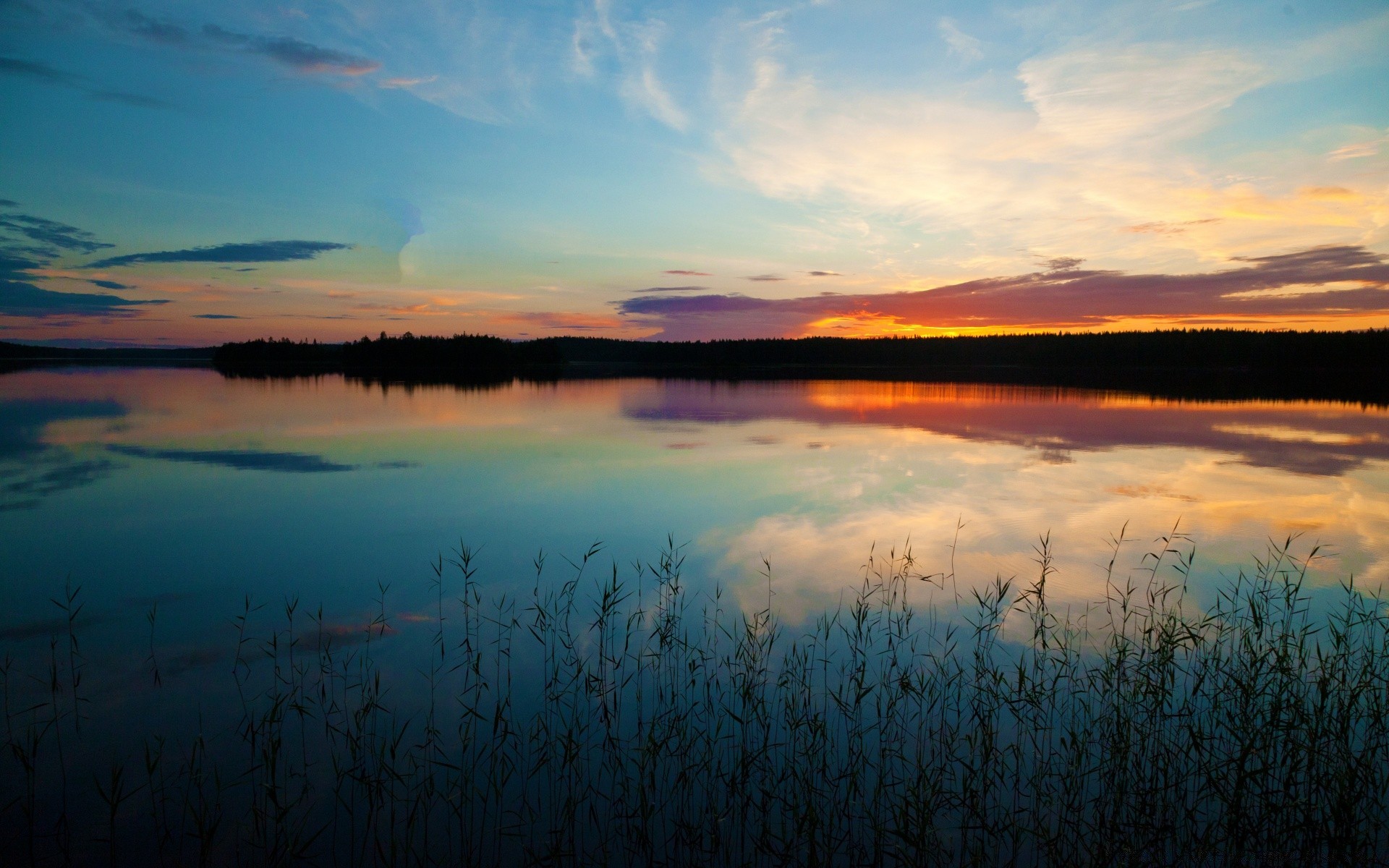 europe sunset dawn water dusk lake sun evening sky landscape nature fair weather reflection outdoors