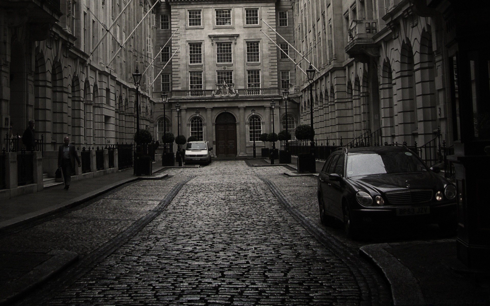 europe street architecture monochrome city building urban