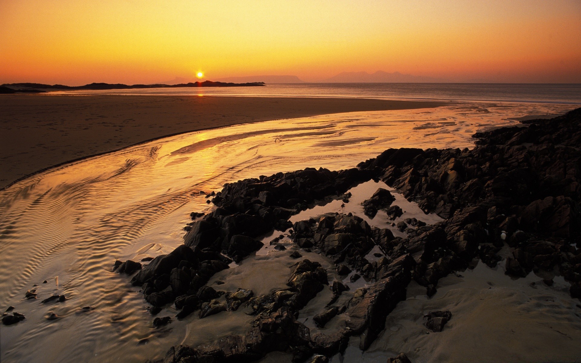 europa tramonto spiaggia acqua alba mare mare oceano sera surf crepuscolo sabbia paesaggio sole bel tempo paesaggio viaggi