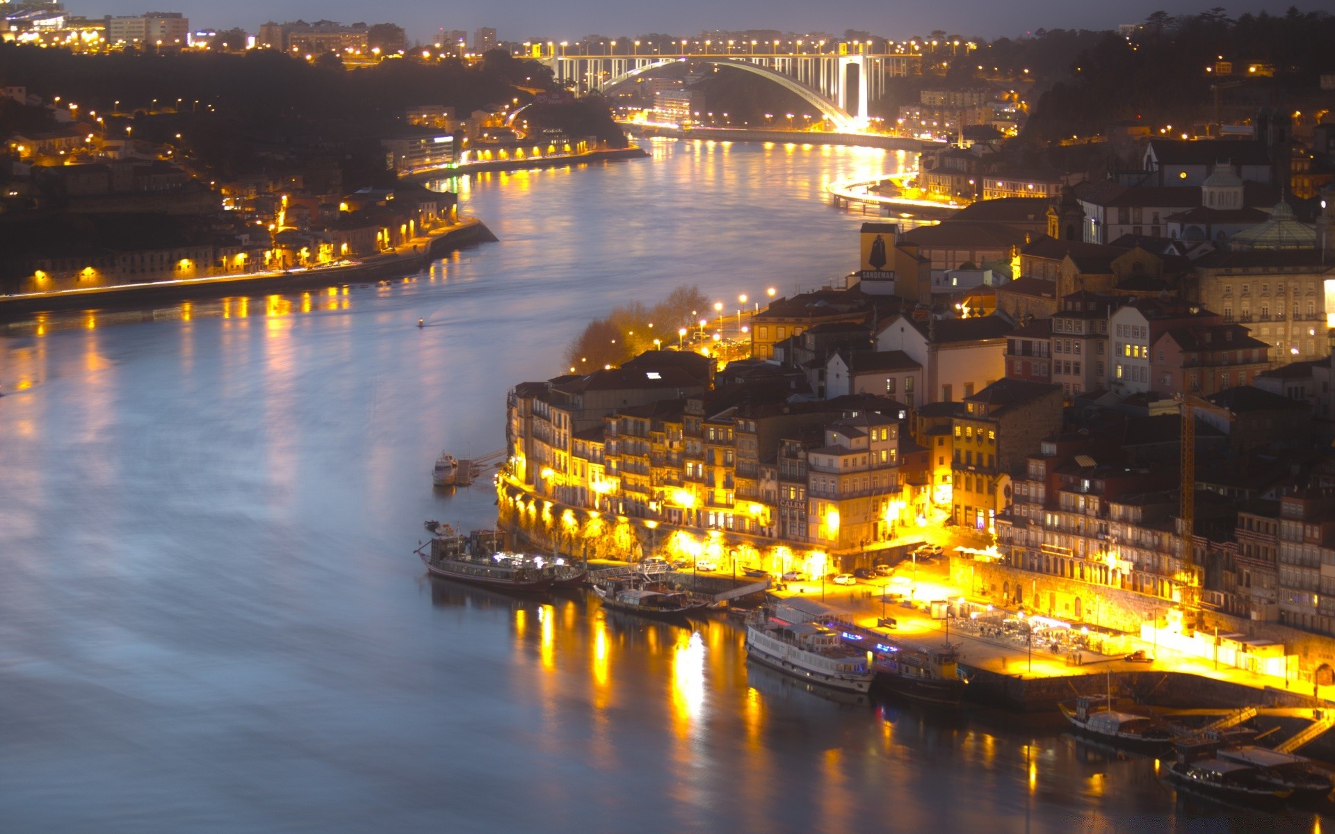 europa wasser reisen fluss brücke stadt abend architektur reflexion dämmerung sonnenuntergang haus hintergrundbeleuchtung urban licht stadt im freien himmel