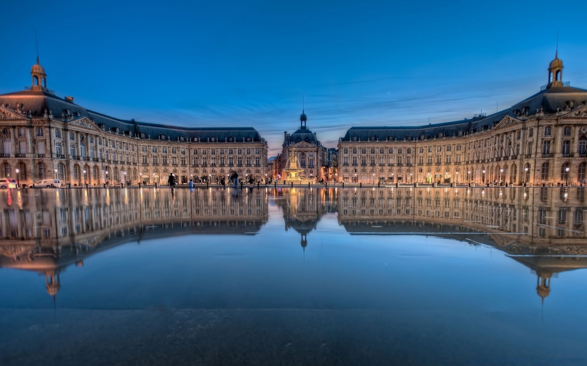 europe architecture travel reflection water outdoors building city castle sky river old evening bridge tourism administration ancient canal dusk