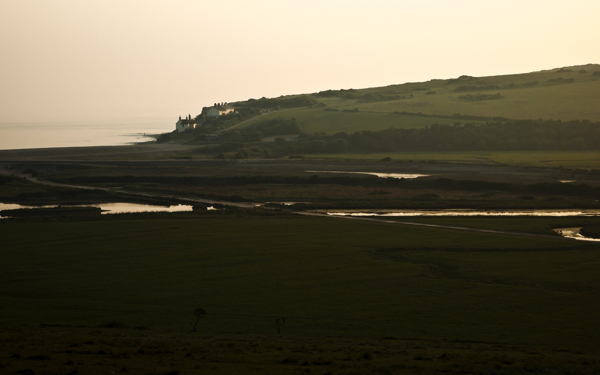 europe paysage eau plage coucher de soleil mer voyage océan mer brouillard à l extérieur aube soir lumière du jour ciel lac