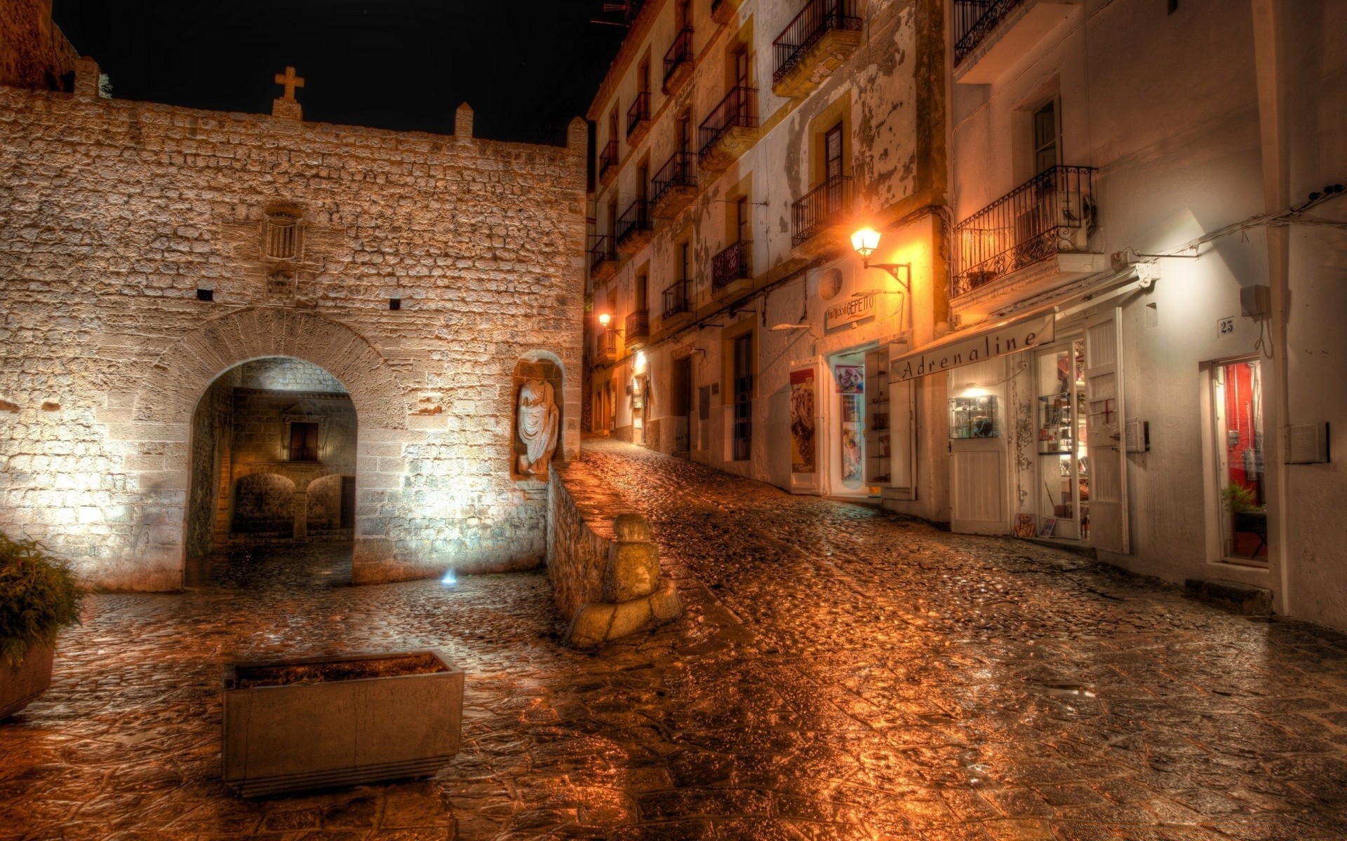 europe architecture travel street building city light house old urban alley