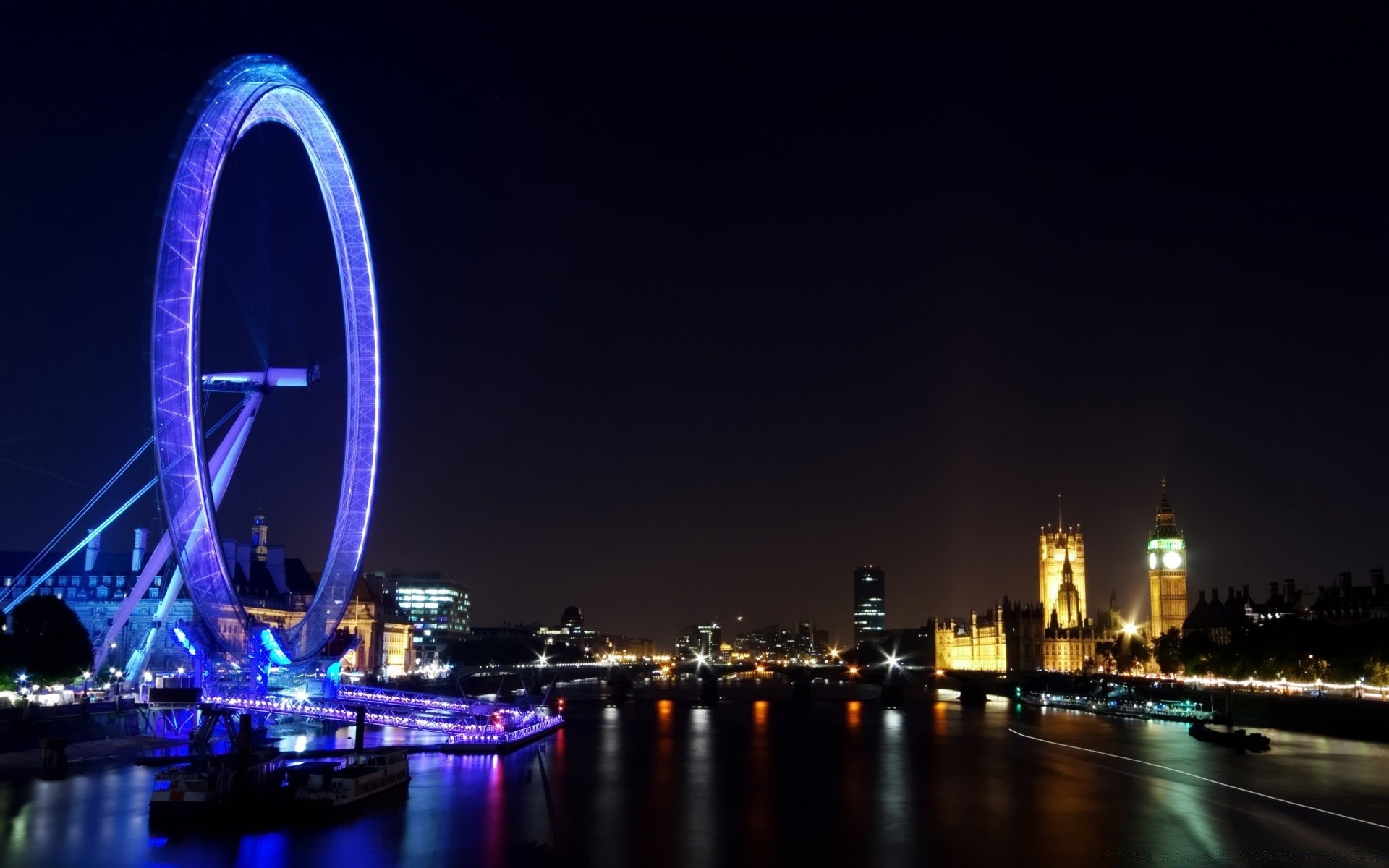 europe ville pont architecture rivière eau voyage soir crépuscule ville ciel lumière maison urbain rétro-éclairé coucher de soleil tour grande roue réflexion skyline