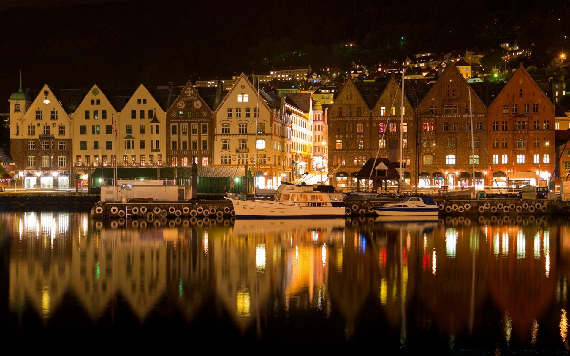 europa reisen abend wasser architektur haus stadt reflexion hintergrundbeleuchtung dämmerung uferpromenade im freien fluss licht