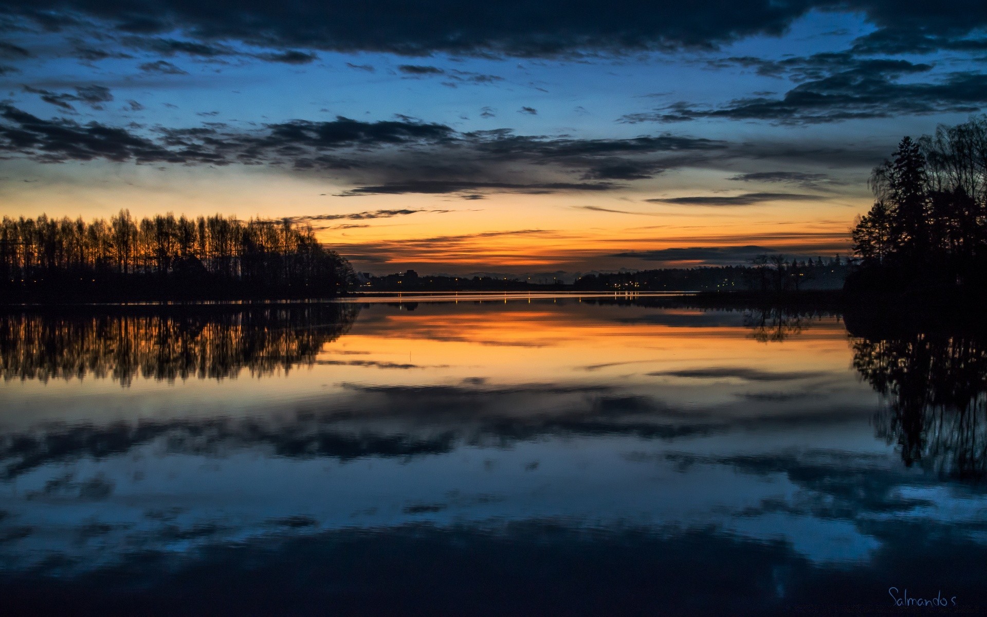 europe coucher de soleil aube eau réflexion crépuscule ciel soir lac paysage soleil nature