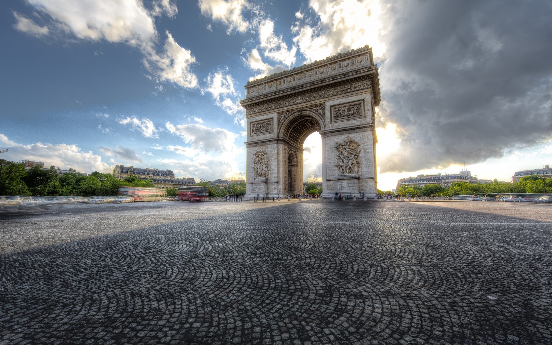 europe travel street sky architecture city cloud road outdoors monument landscape building tourism landmark urban old