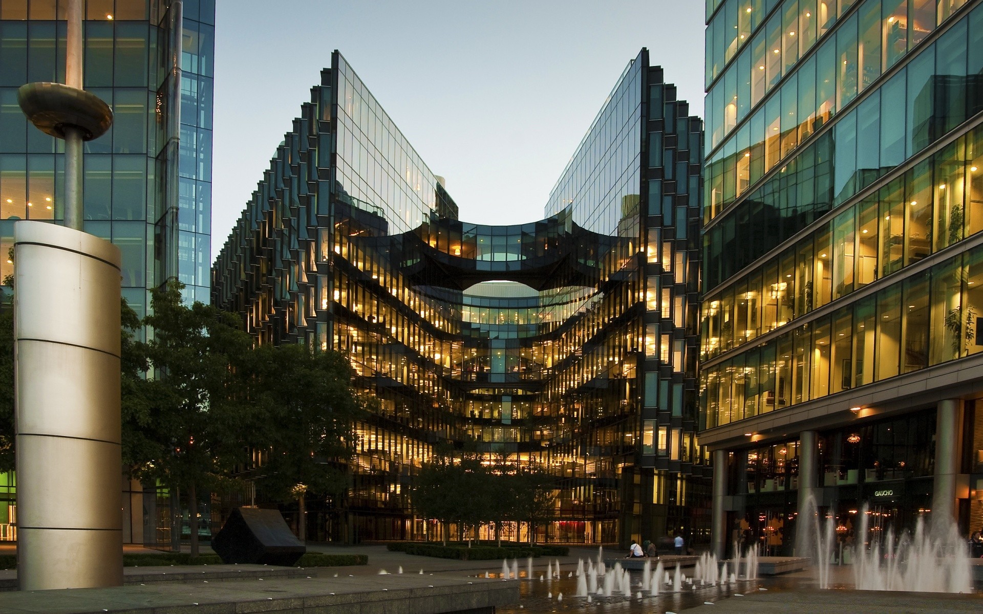 europa miasto architektura miejski nowoczesny dom biuro centrum miasta biznes wieżowiec miasto odbicie podróż szkło niebo skyline ulica wieża