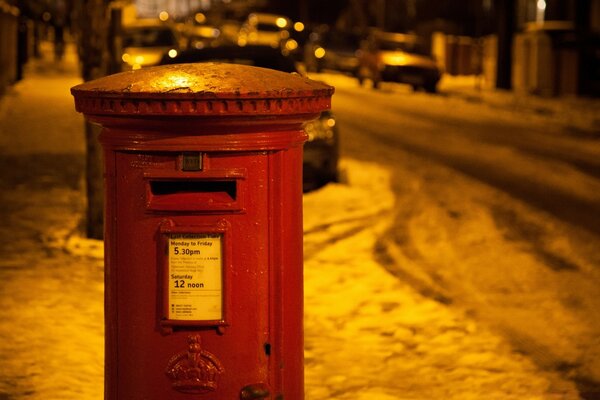 Mailbox close-up