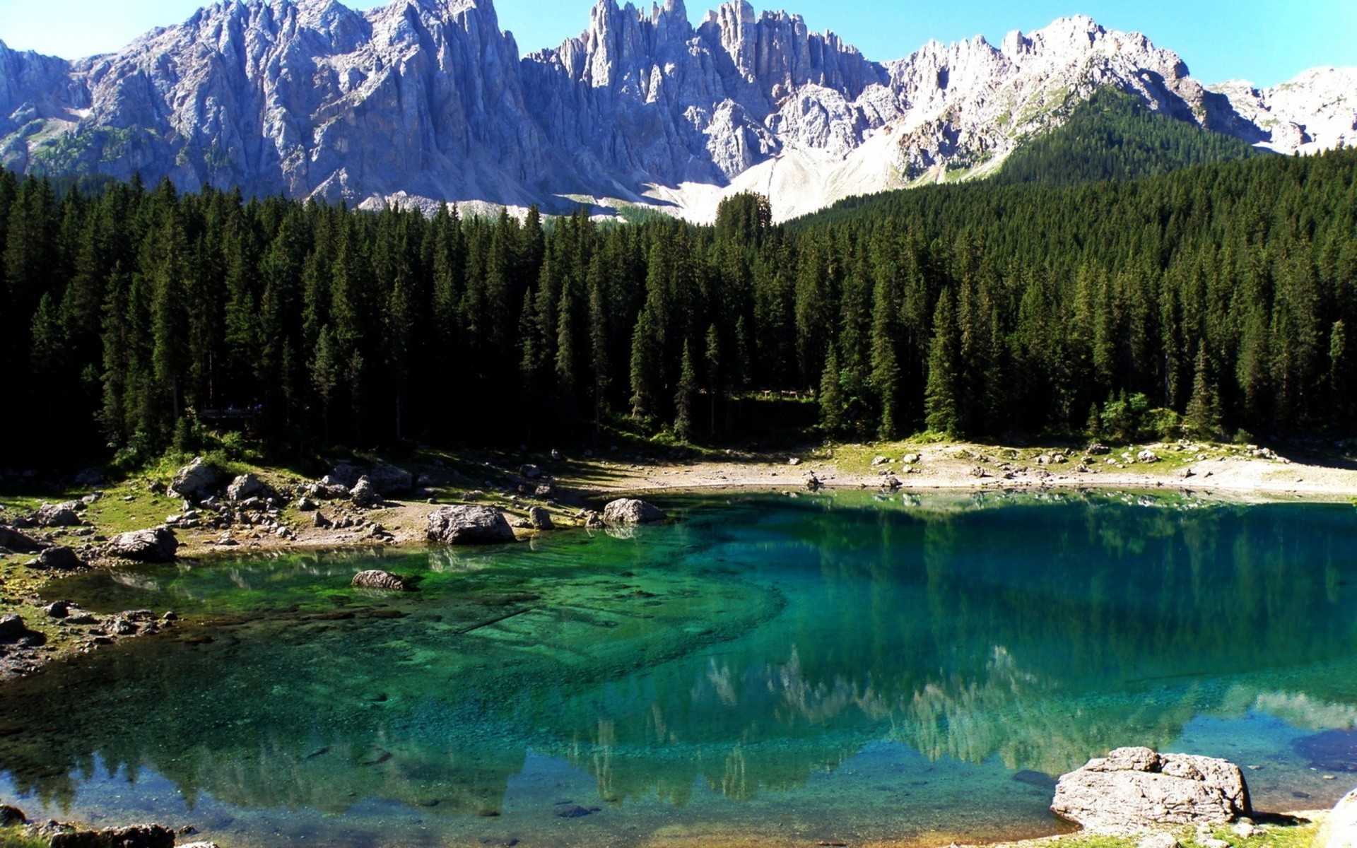 europa see wasser berge landschaft landschaftlich reisen natur holz schnee reflexion himmel tal baum im freien rock nadelbaum fluss