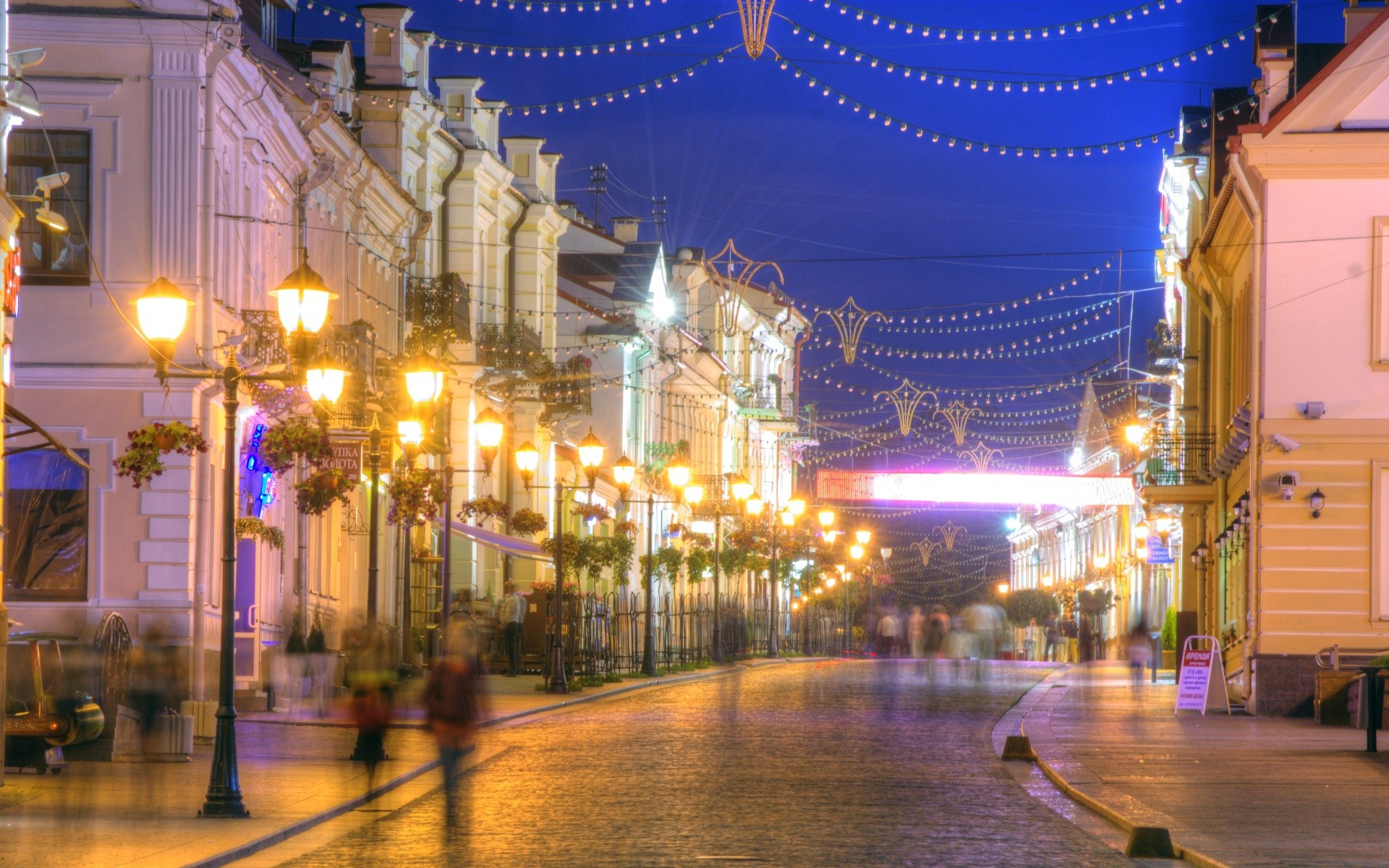 europe city travel architecture street evening building illuminated dusk urban light tourism road town business tourist sight outdoors traffic modern downtown