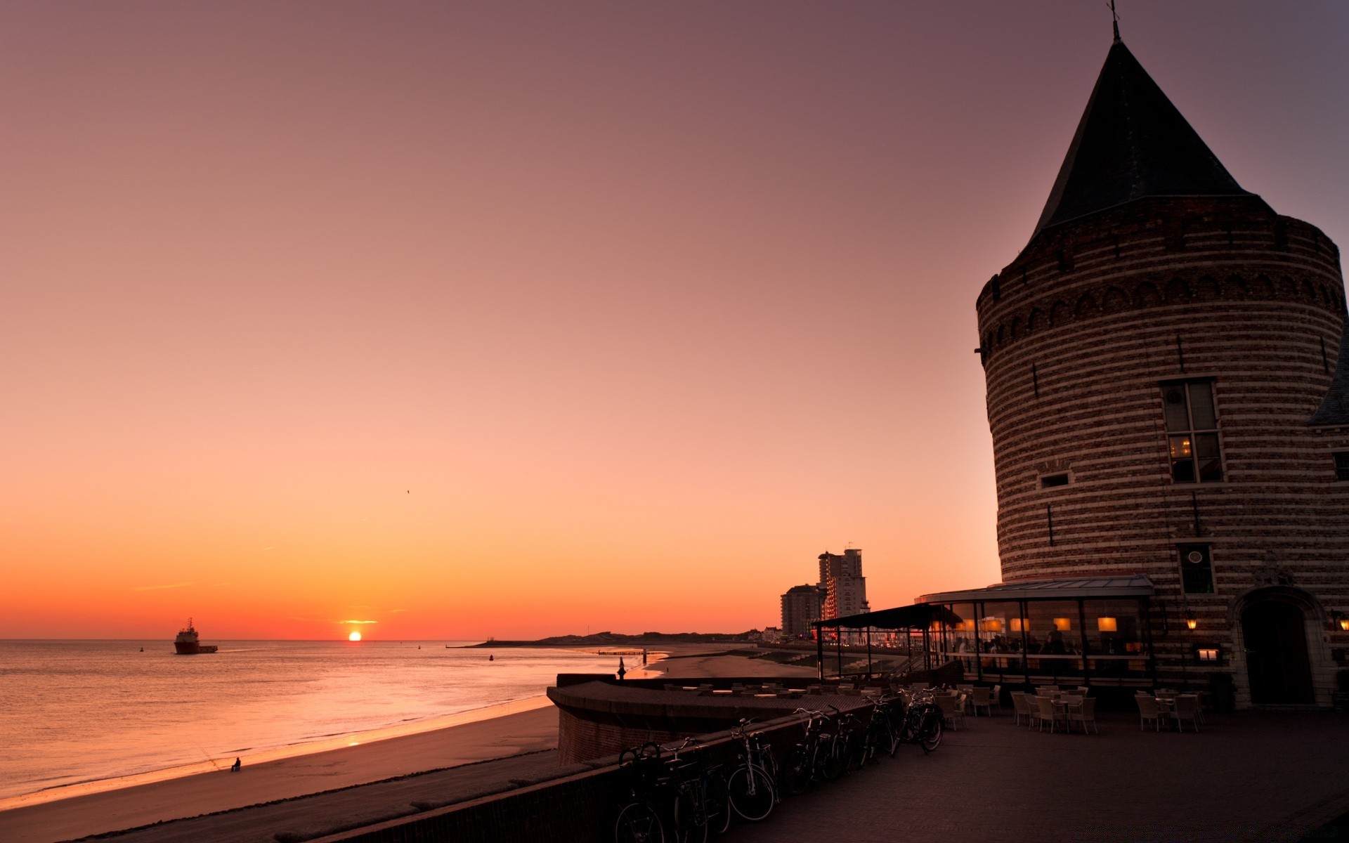 europa pôr do sol amanhecer água crepúsculo noite arquitetura viagens sol mar cidade praia céu luz ao ar livre