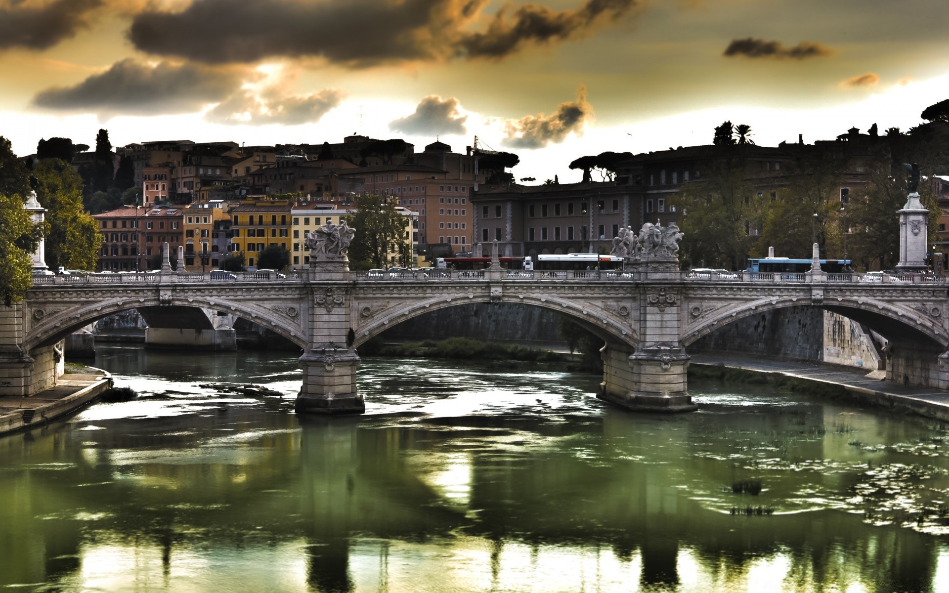 europe water bridge architecture river city travel reflection building outdoors sky tourism landmark cityscape town