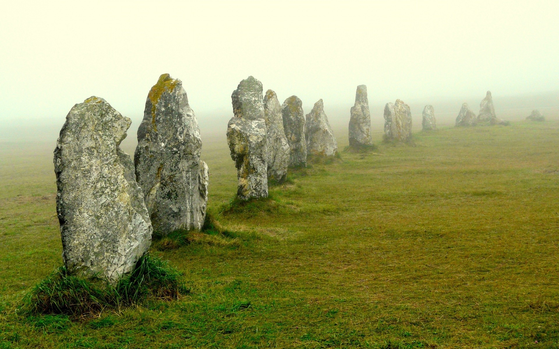 europe landscape megalith grass nature outdoors stone rock travel mystery sky monument