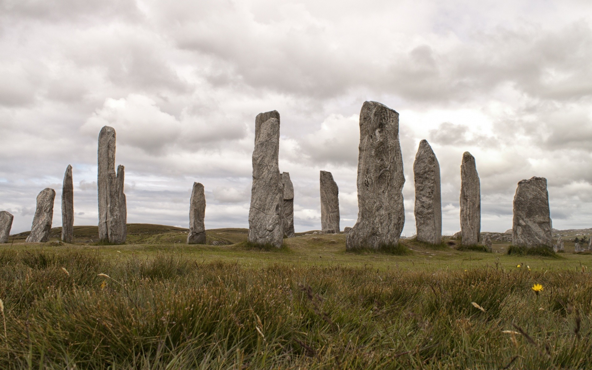 europe megalith celtic ancient stone outdoors grass prehistoric monument landscape travel rock old grave monolith religion nature burial cemetery archaeology