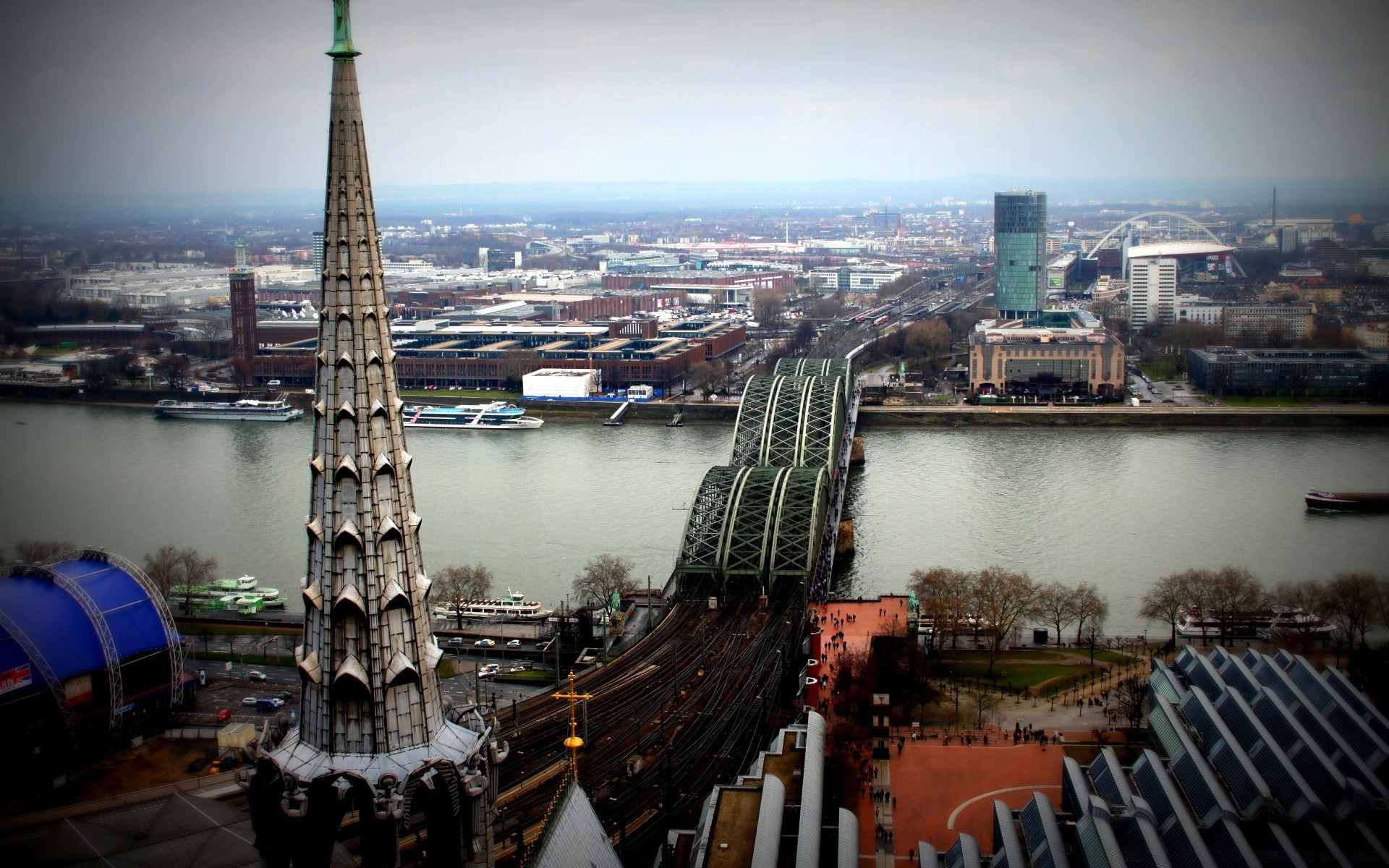 europe city travel water architecture skyline cityscape river skyscraper building urban business outdoors tower bridge sky modern tourism