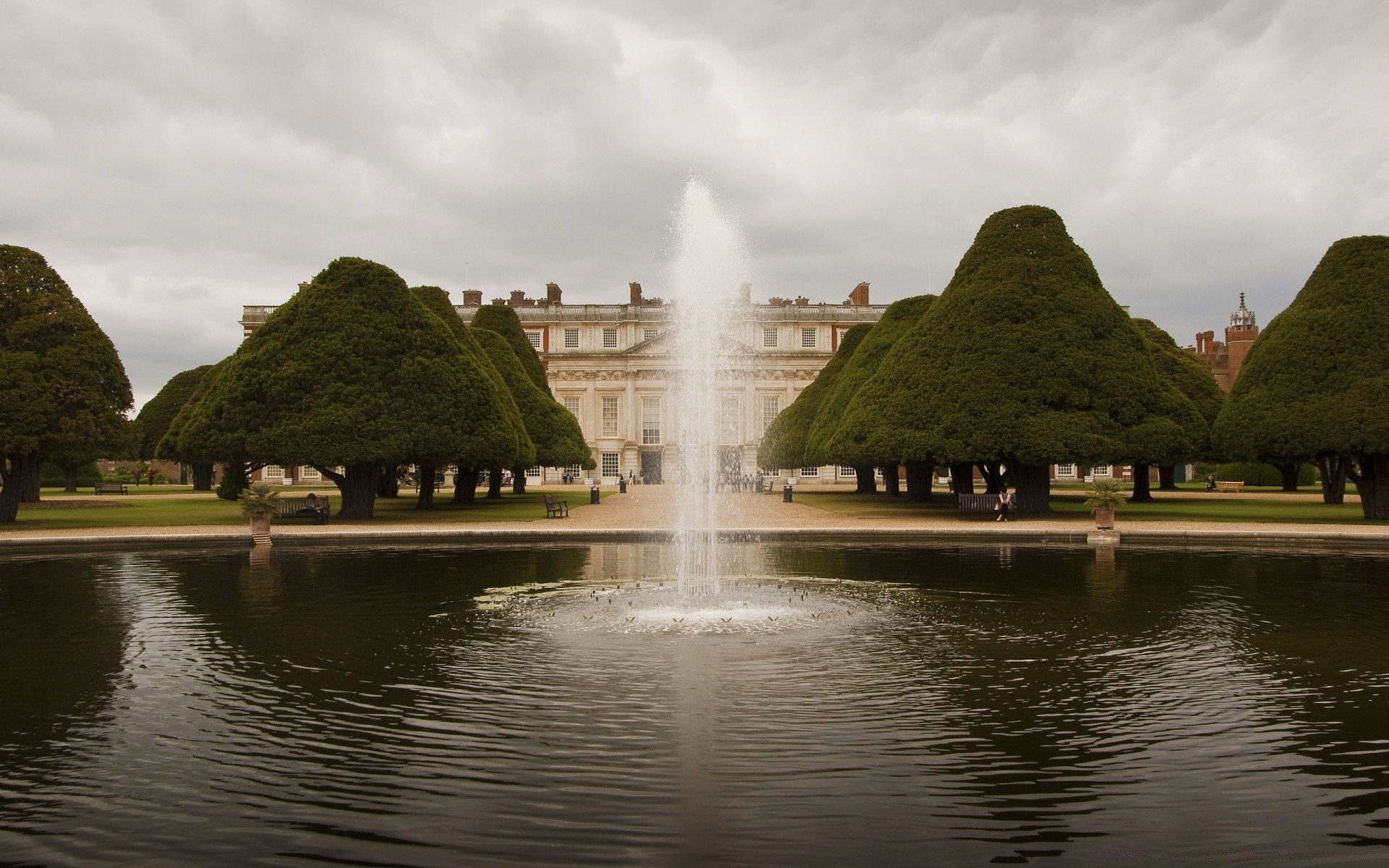 europe water river travel lake tree architecture reflection outdoors