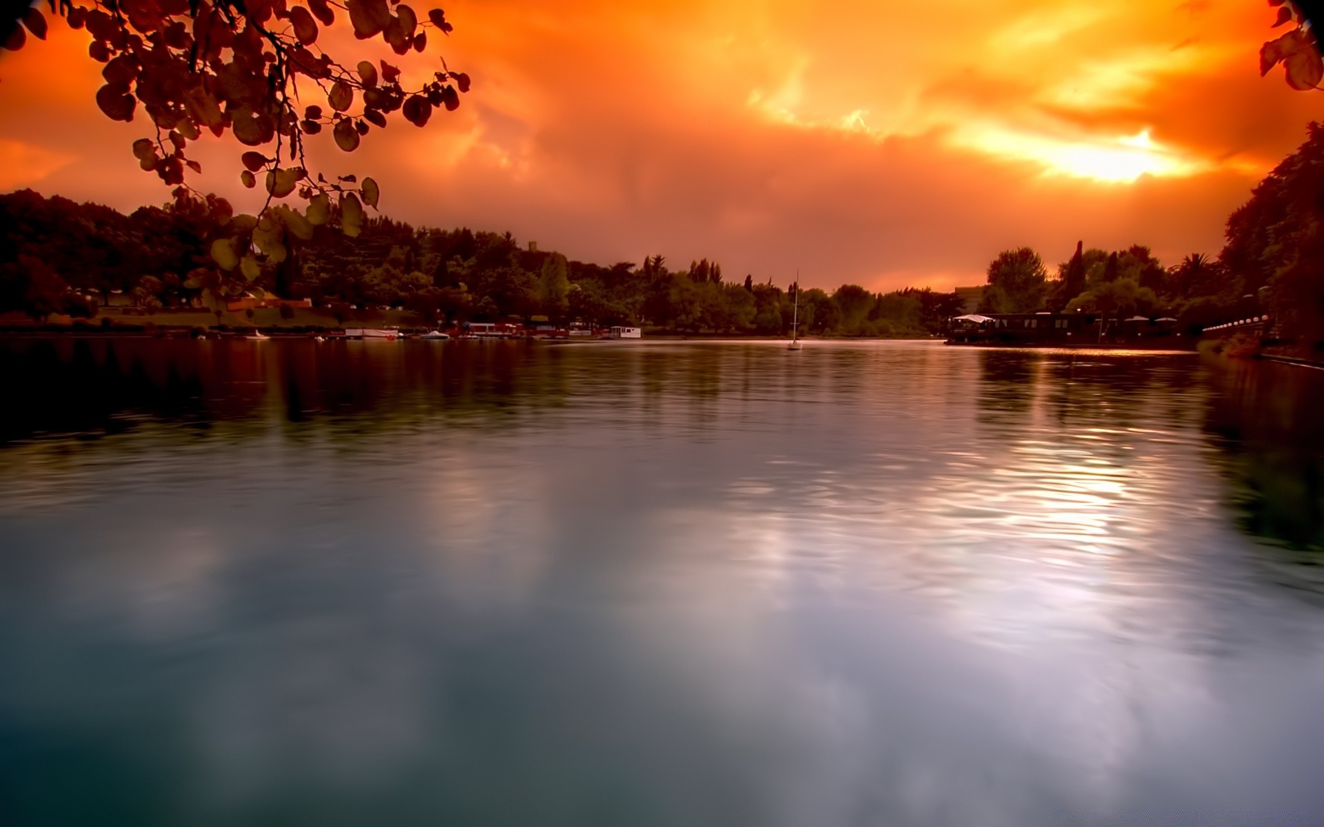 europa sonnenuntergang dämmerung wasser reflexion see abend dämmerung sonne im freien fluss landschaft natur baum himmel