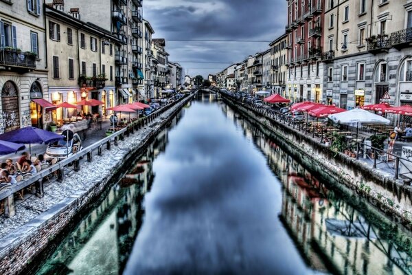 Ciudad Europea, hermosa calle