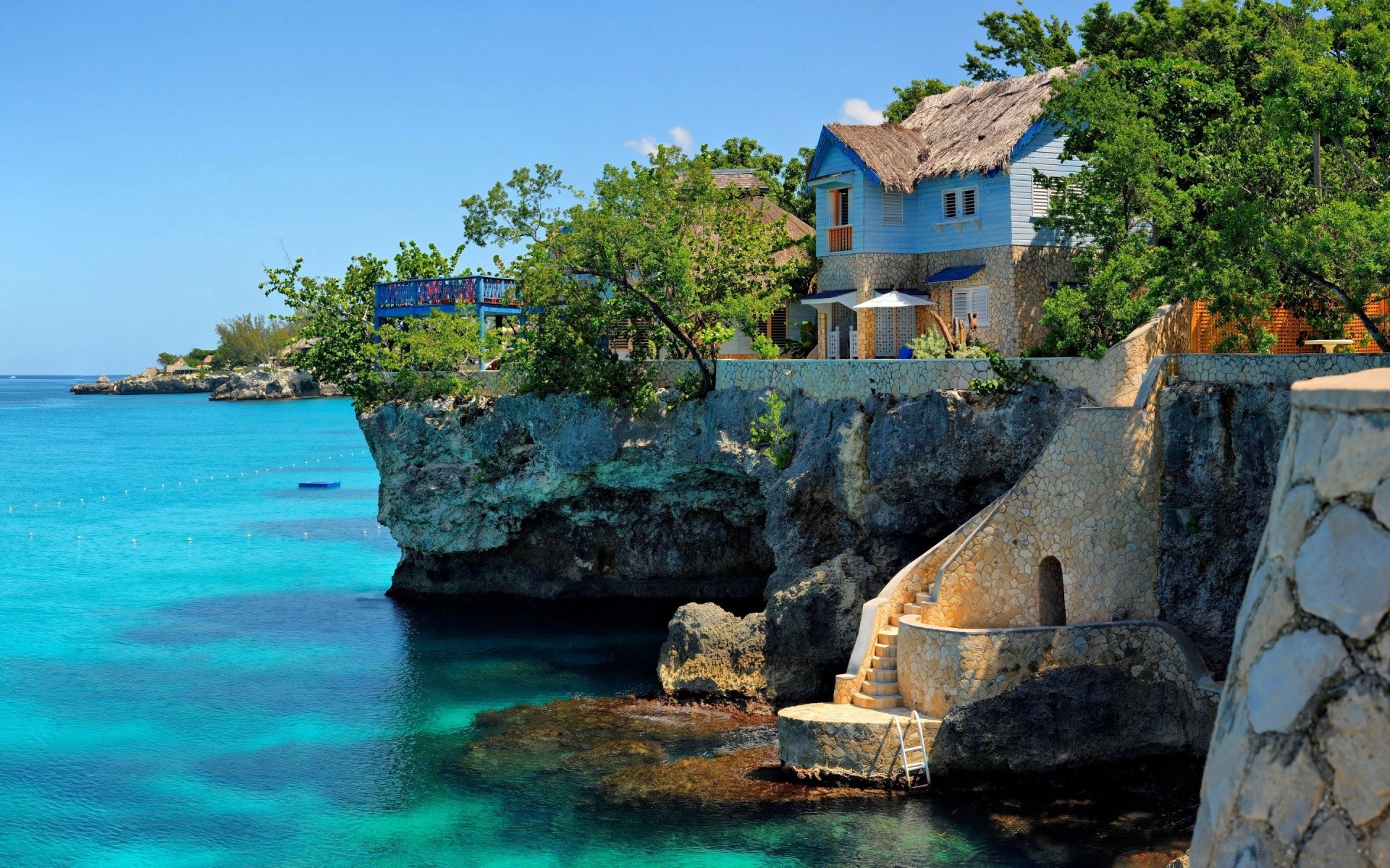 île eau voyage été architecture nature mer ciel vacances tropical en plein air mer tourisme plage paysage île maison