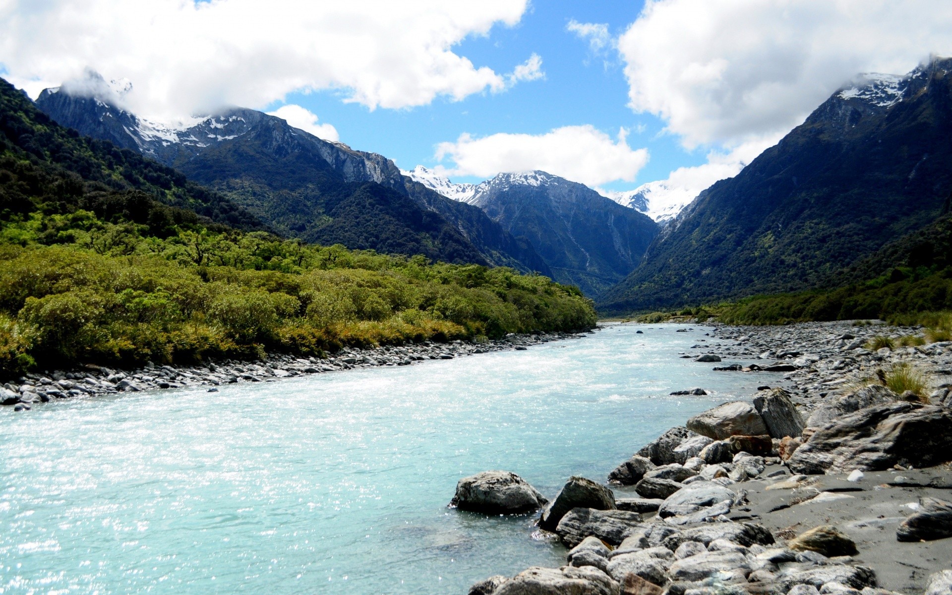 australia and oceania mountain water landscape travel nature rock sky scenic wood outdoors valley river tree lake tourism summer hill