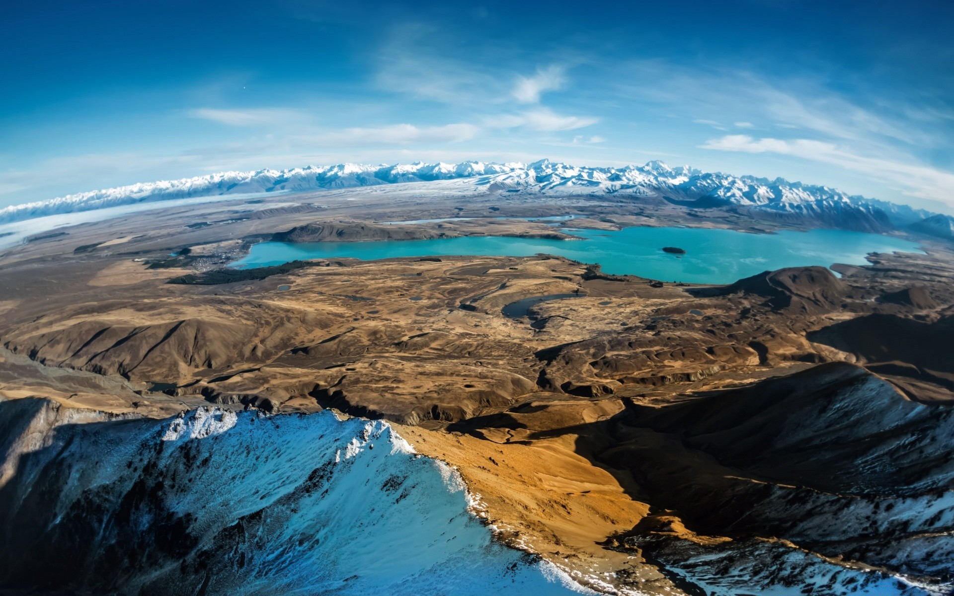 austrália e oceania viajar paisagem ao ar livre água montanhas céu neve cênica natureza pôr do sol