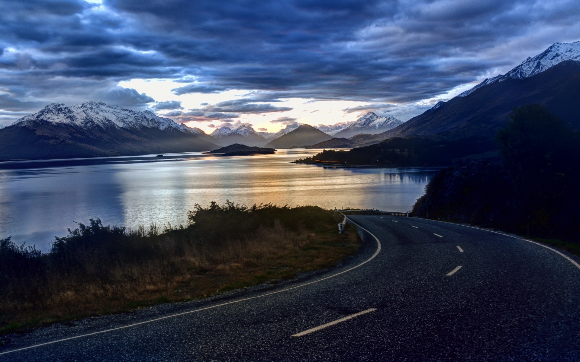 australien und ozeanien landschaft berge see reisen wasser himmel natur straße landschaftlich schnee im freien dämmerung autobahn vulkan sonnenuntergang baum reflexion wolke