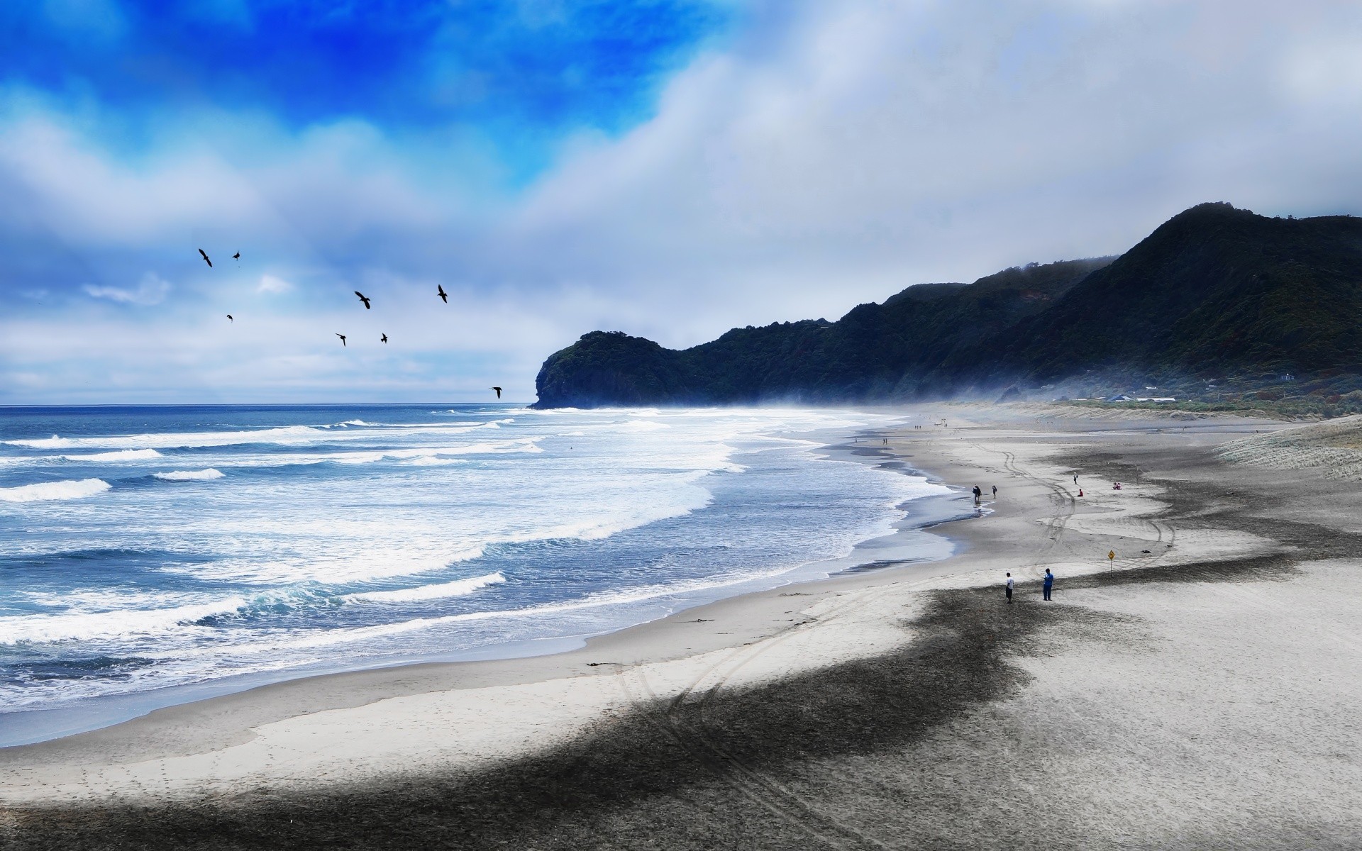 australia e oceania spiaggia mare acqua mare oceano paesaggio paesaggio surf viaggi sabbia onda cielo natura scenico isola