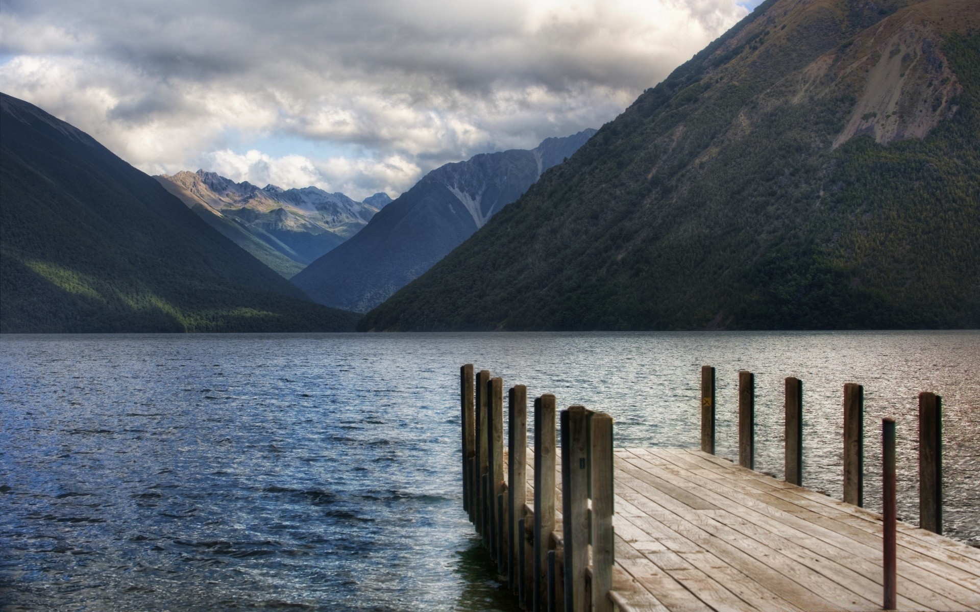 australia and oceania water mountain landscape lake wood nature travel sky scenic outdoors river sea daylight reflection rock