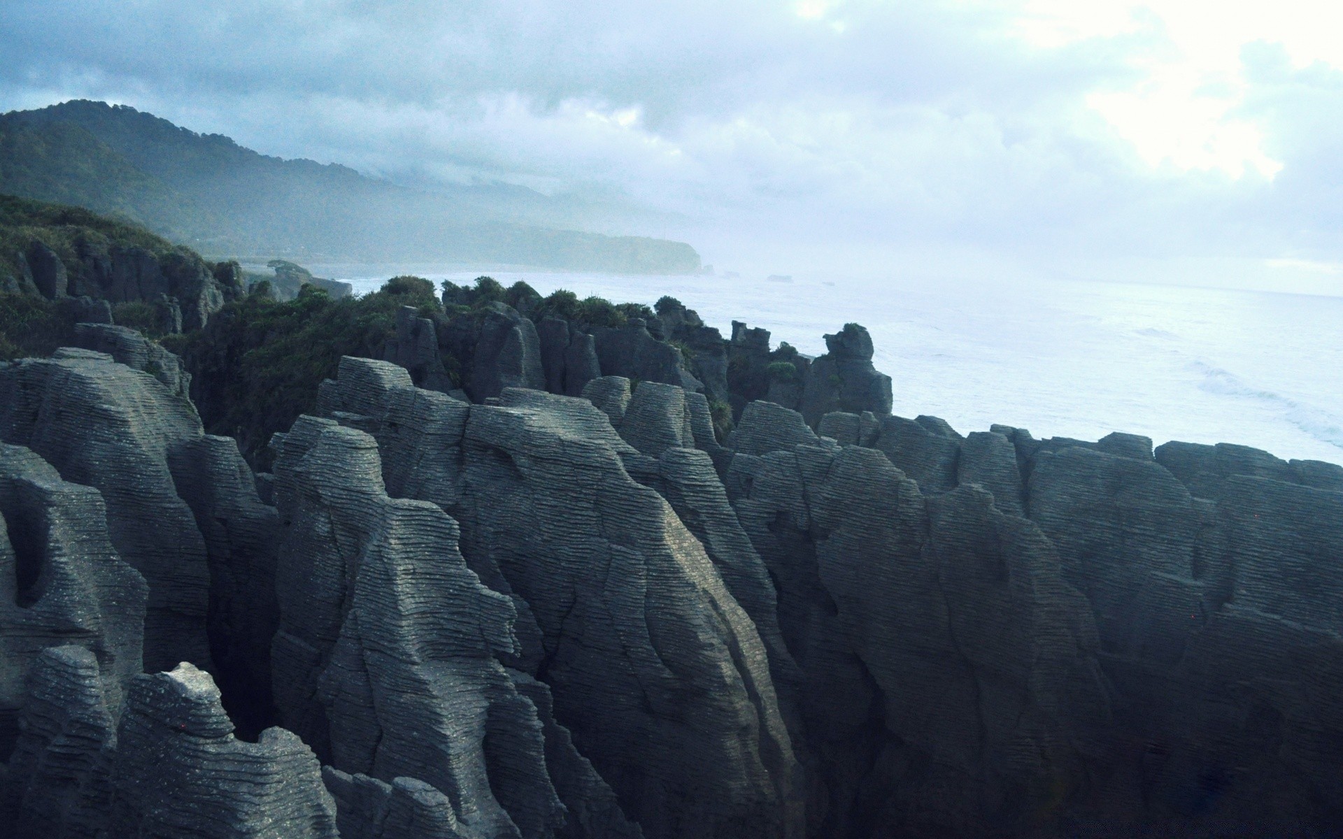 australien und ozeanien landschaft reisen im freien wasser berge rock himmel nebel sonnenuntergang natur dämmerung tageslicht